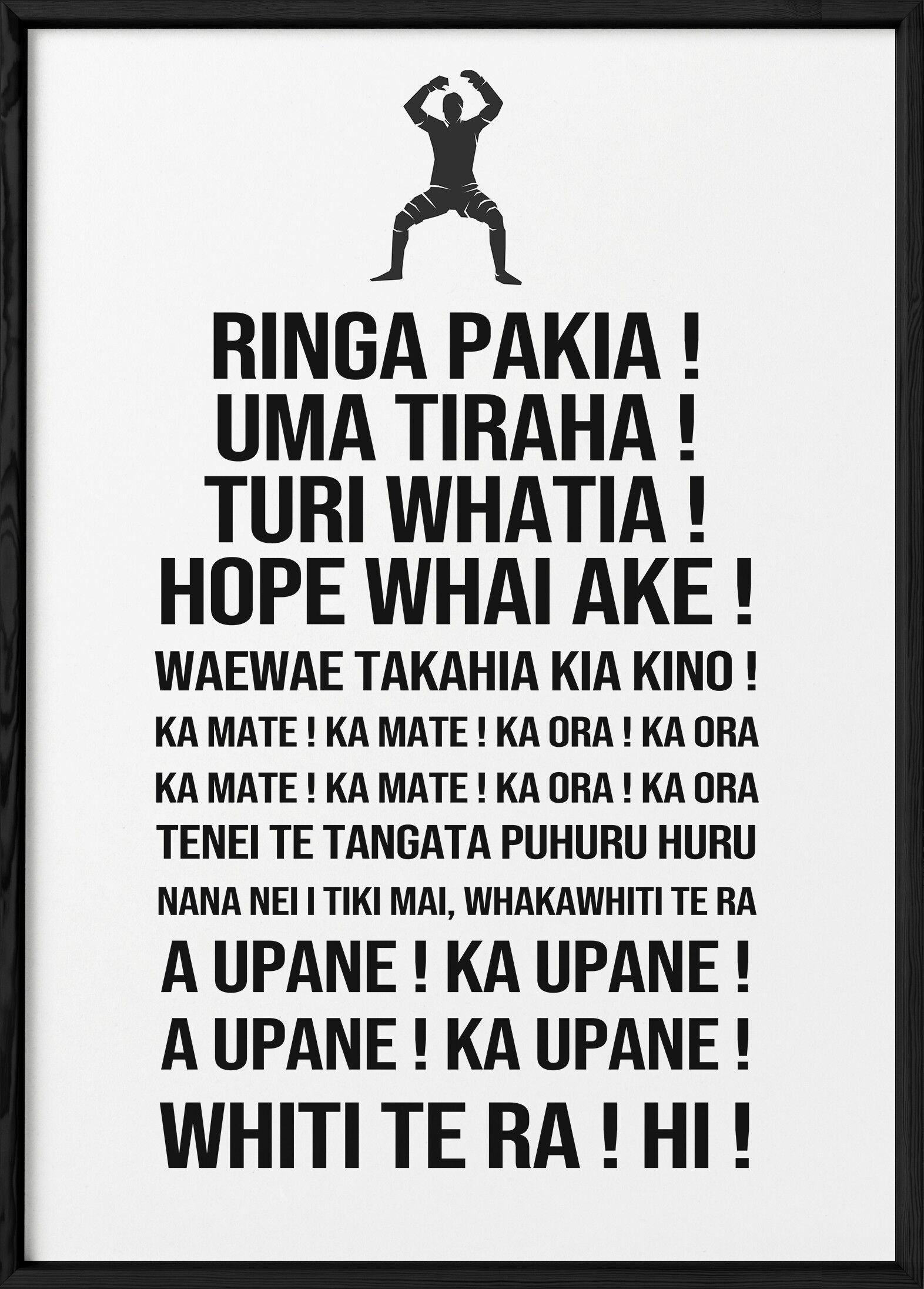 Haka Poster