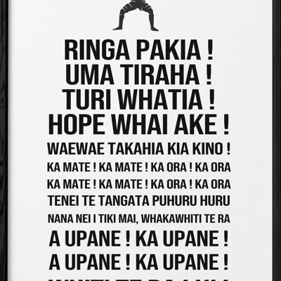 Affiche Haka