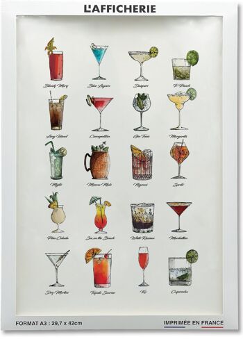 Affiche Multi-Cocktail 2