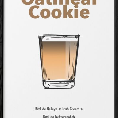 Affiche Shooter Oatmeal Cookie