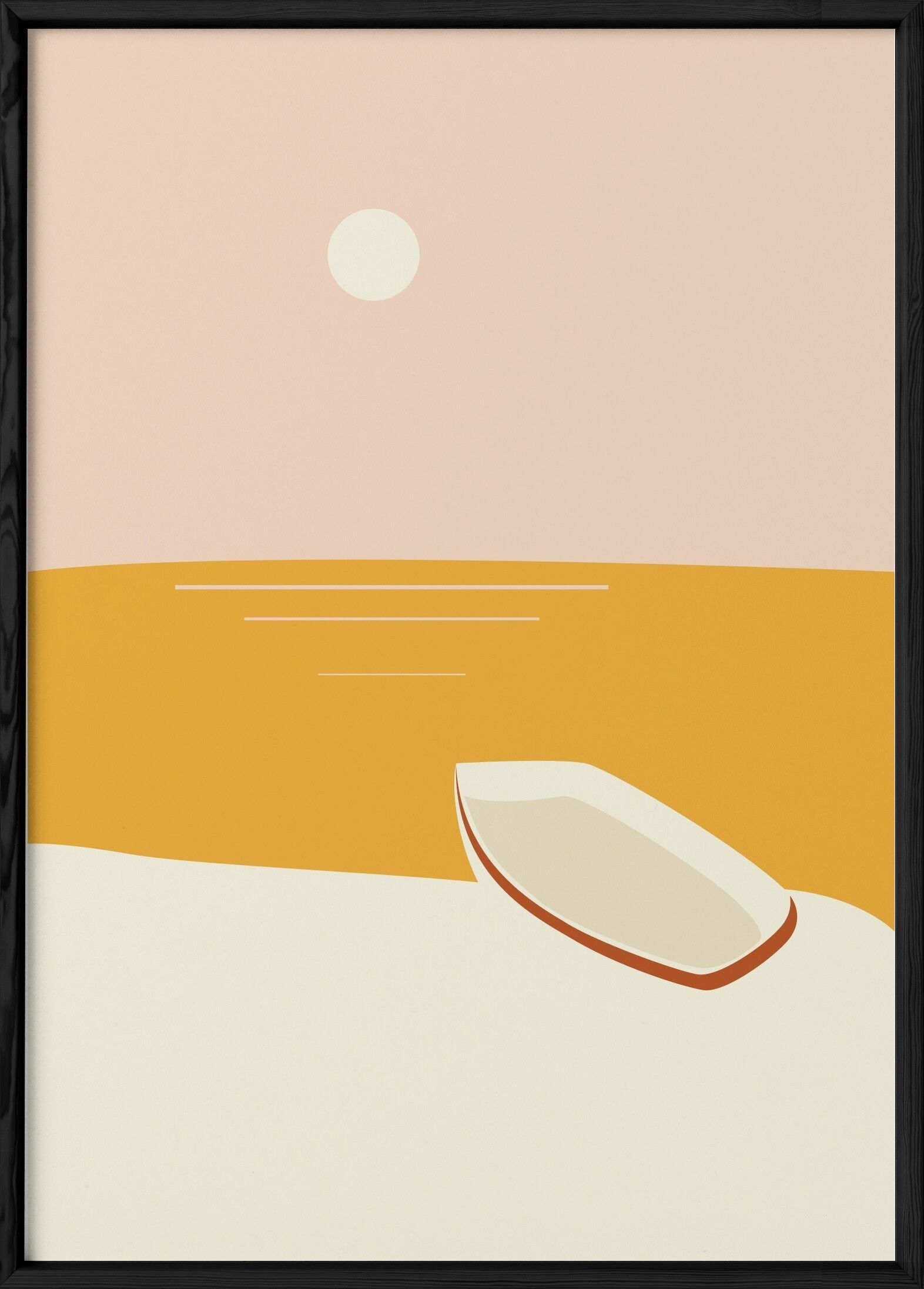 Poster Paesaggio astratto 3