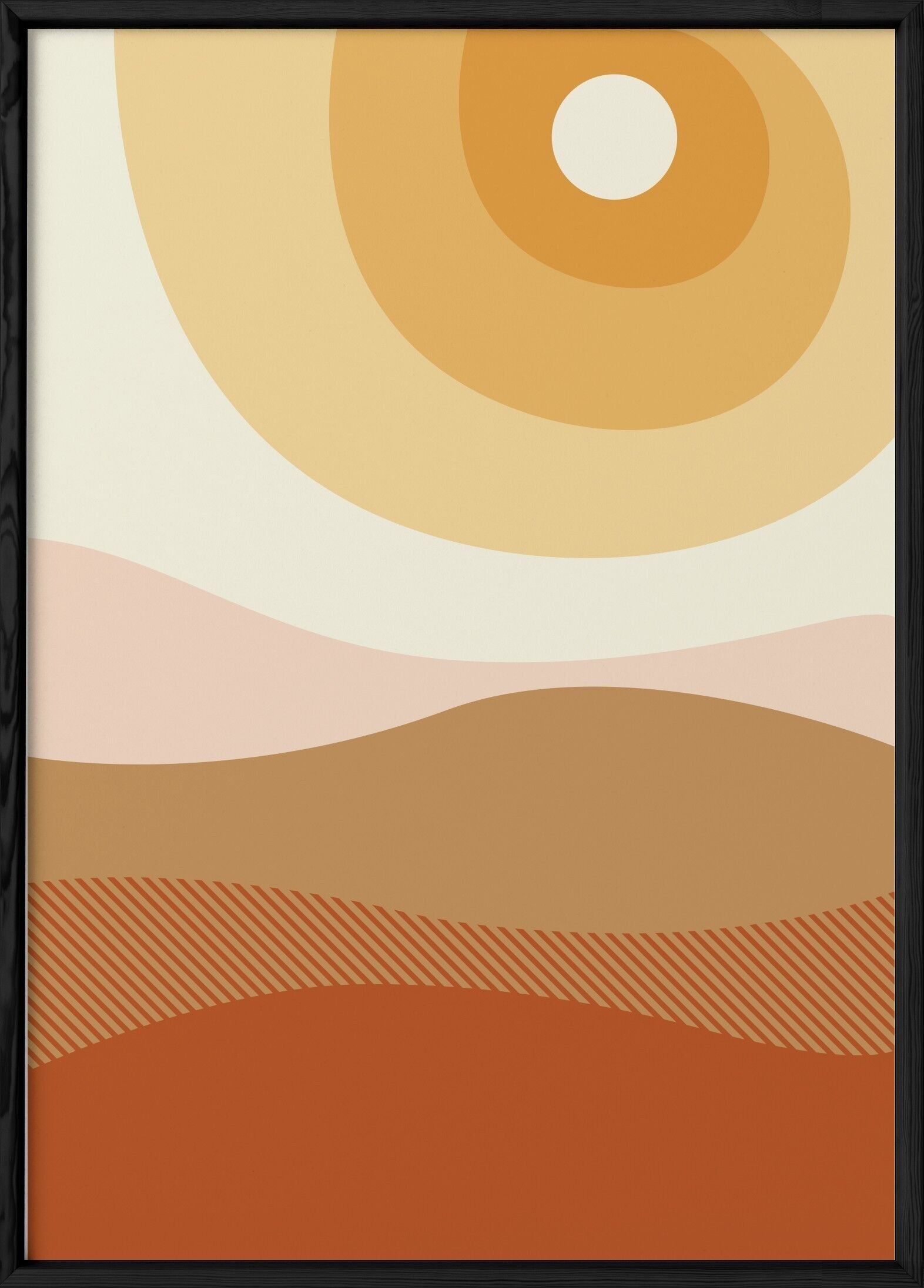 Póster Paisaje abstracto 5