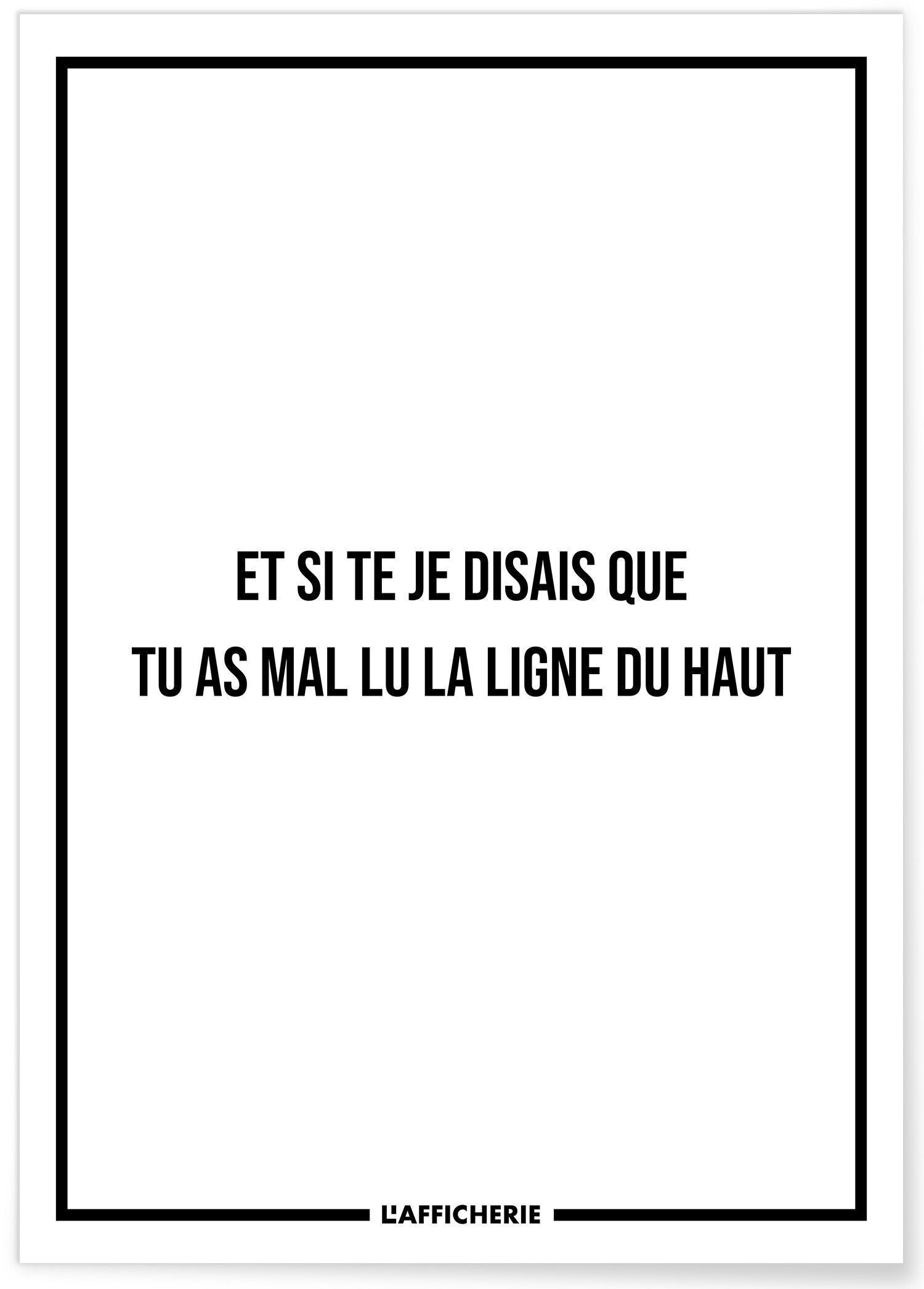 Poster "Hai letto male..."