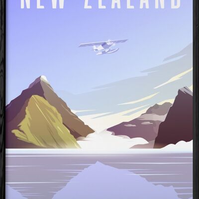 cartel de Nueva Zelanda