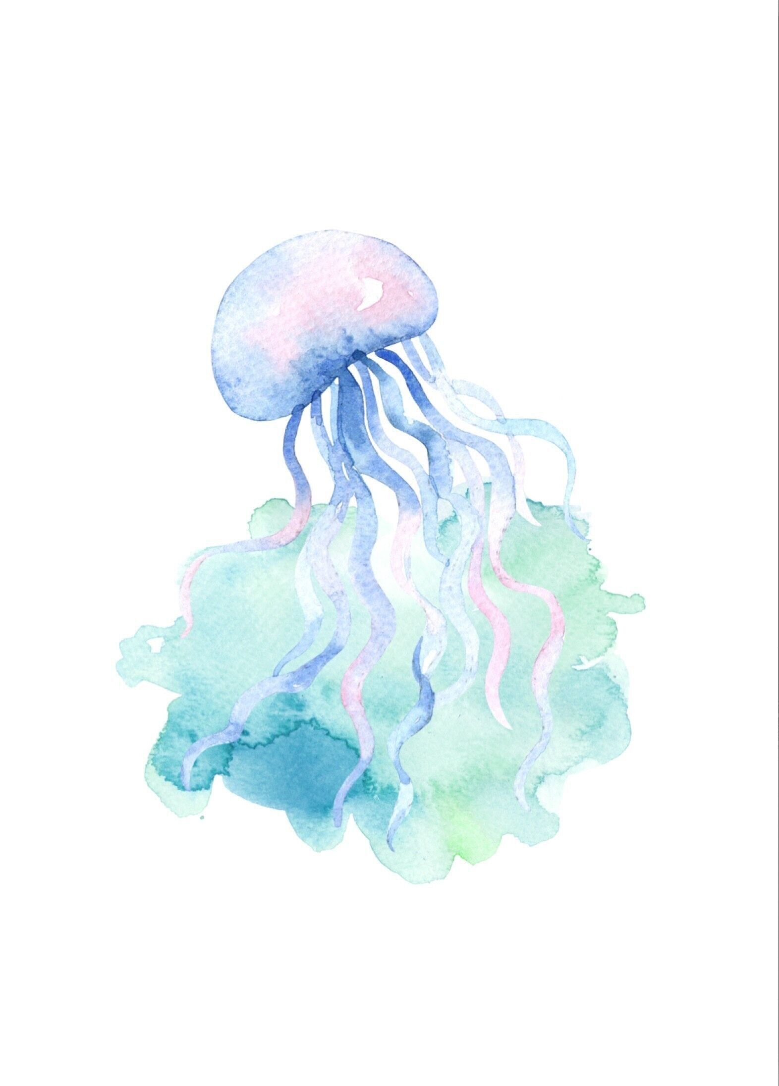 Manifesto del bambino delle meduse