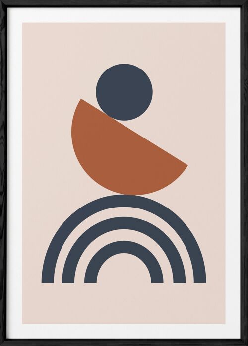 Affiche Abstract Figures 4