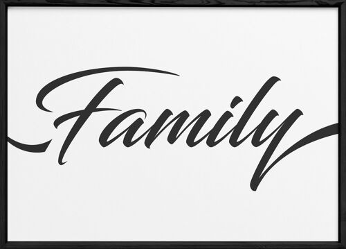 Affiche "Family"