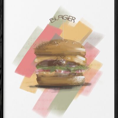 Poster Burger 2