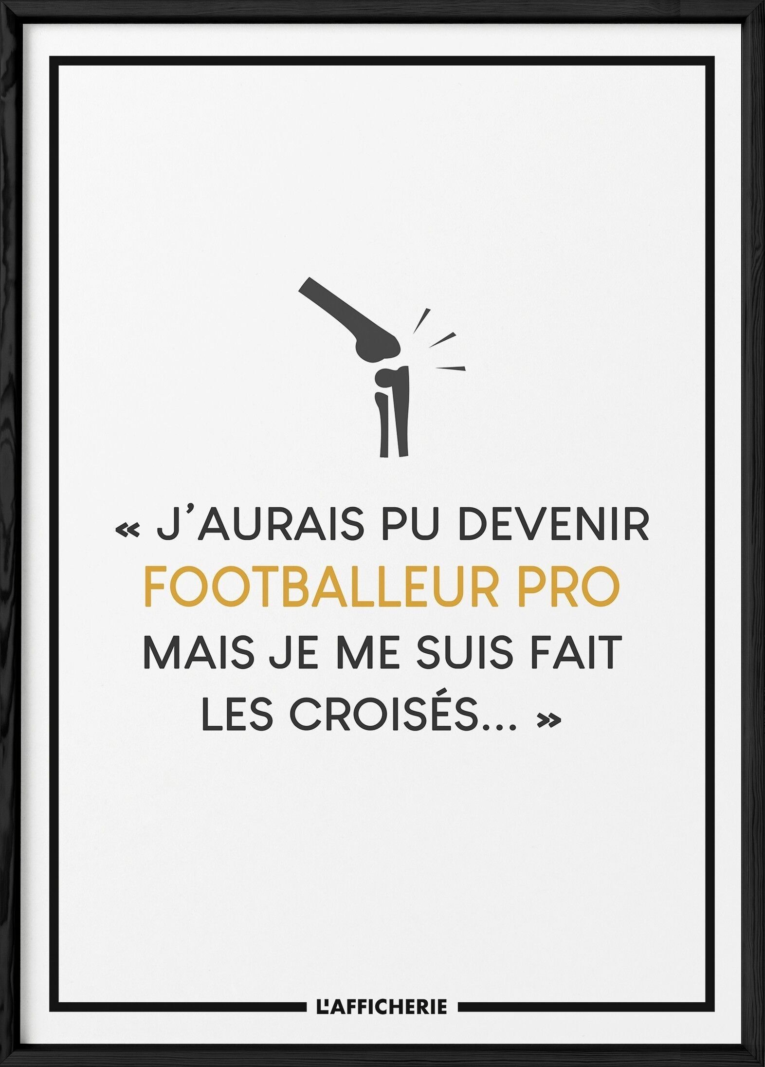 Poster "Avrei potuto diventare..."