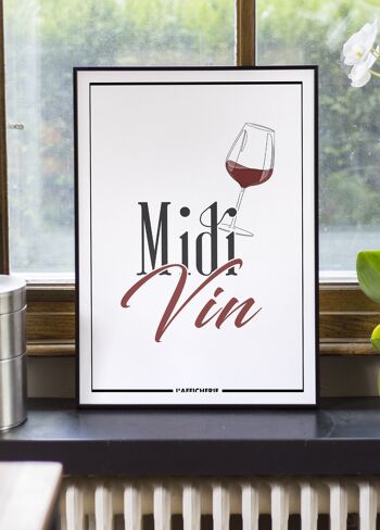 Affiche Midi Vin 4