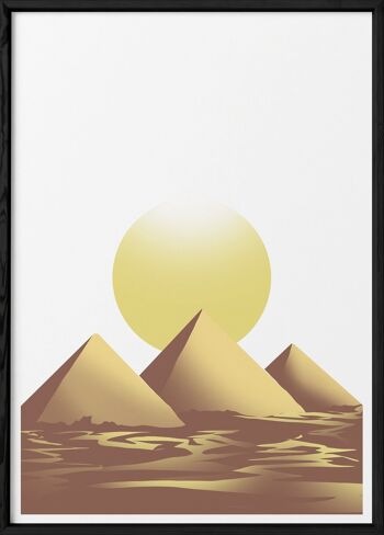 Affiche Pyramide