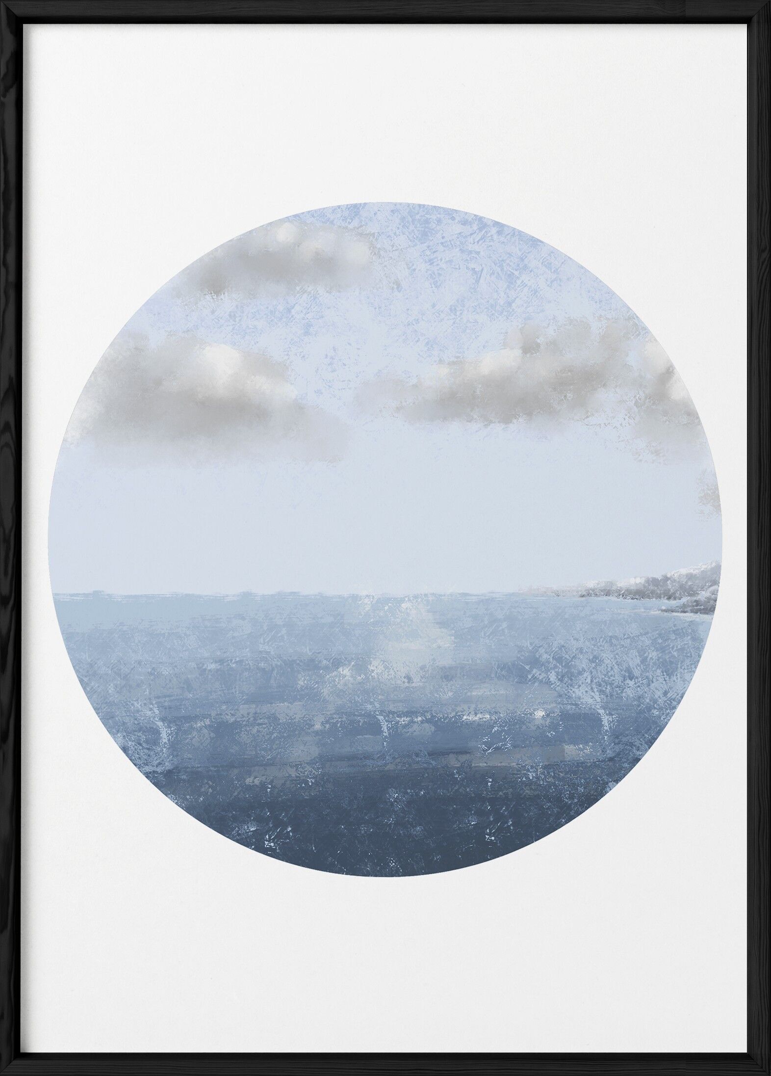 Pintura de mar Póster