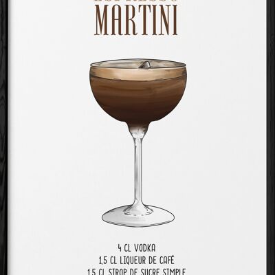 Cóctel Espresso Martini Póster