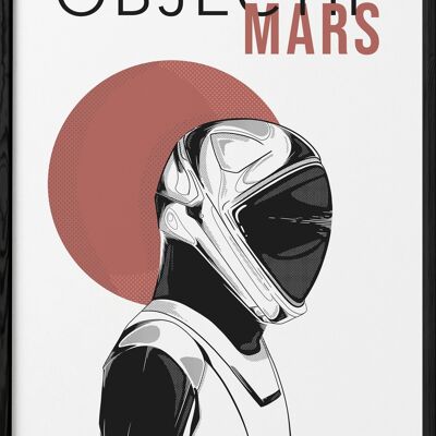 Poster di obiettivo Marte
