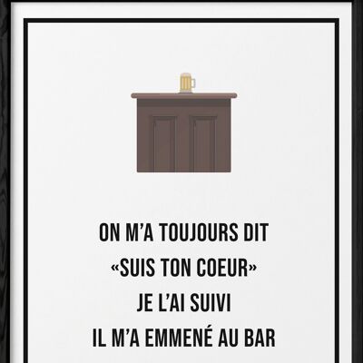 Affiche "On m'a toujours dit..."