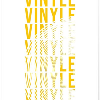 Affiche Vinyle