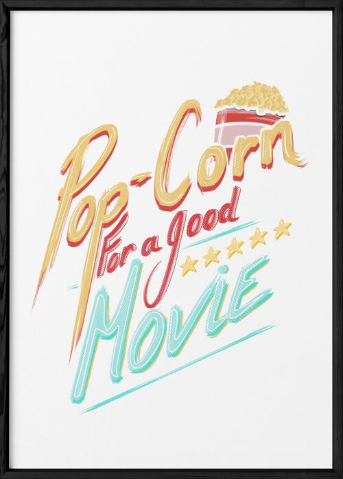 Affiche Pop Corn