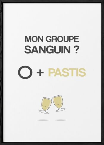 Affiche "Mon Groupe Sanguin ?" 3