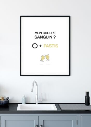 Affiche "Mon Groupe Sanguin ?" 4