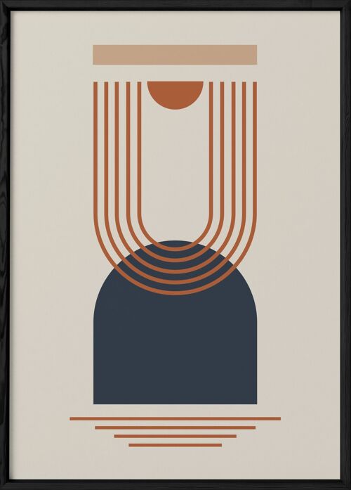 Affiche Abstract Figures 7