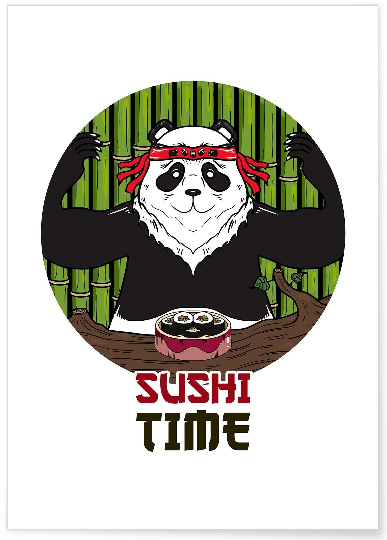 Poster di tempo di sushi