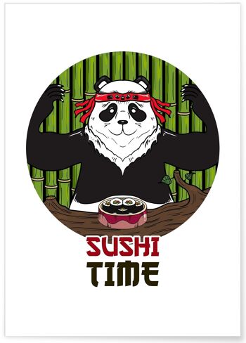Affiche Sushi Time 1