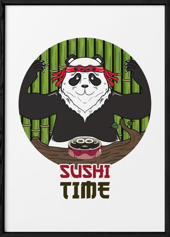 Affiche Sushi Time 2
