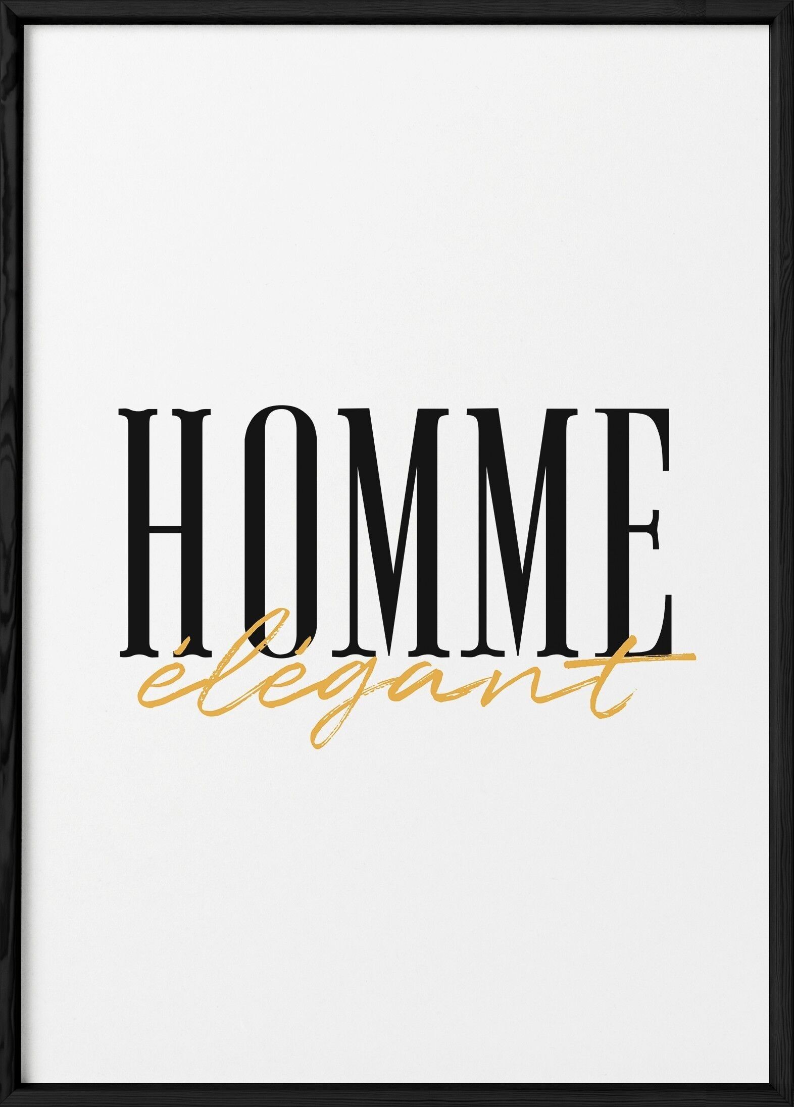 Manifesto dell'uomo elegante