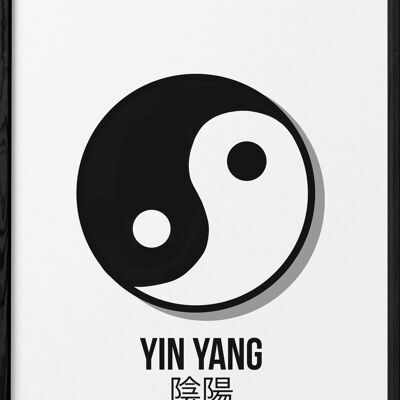 Affiche Yin Yang