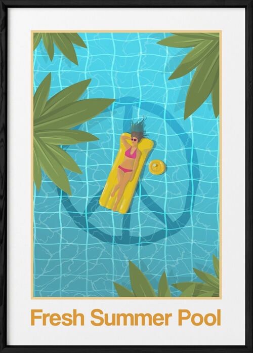 Affiche Fresh Summer Pool