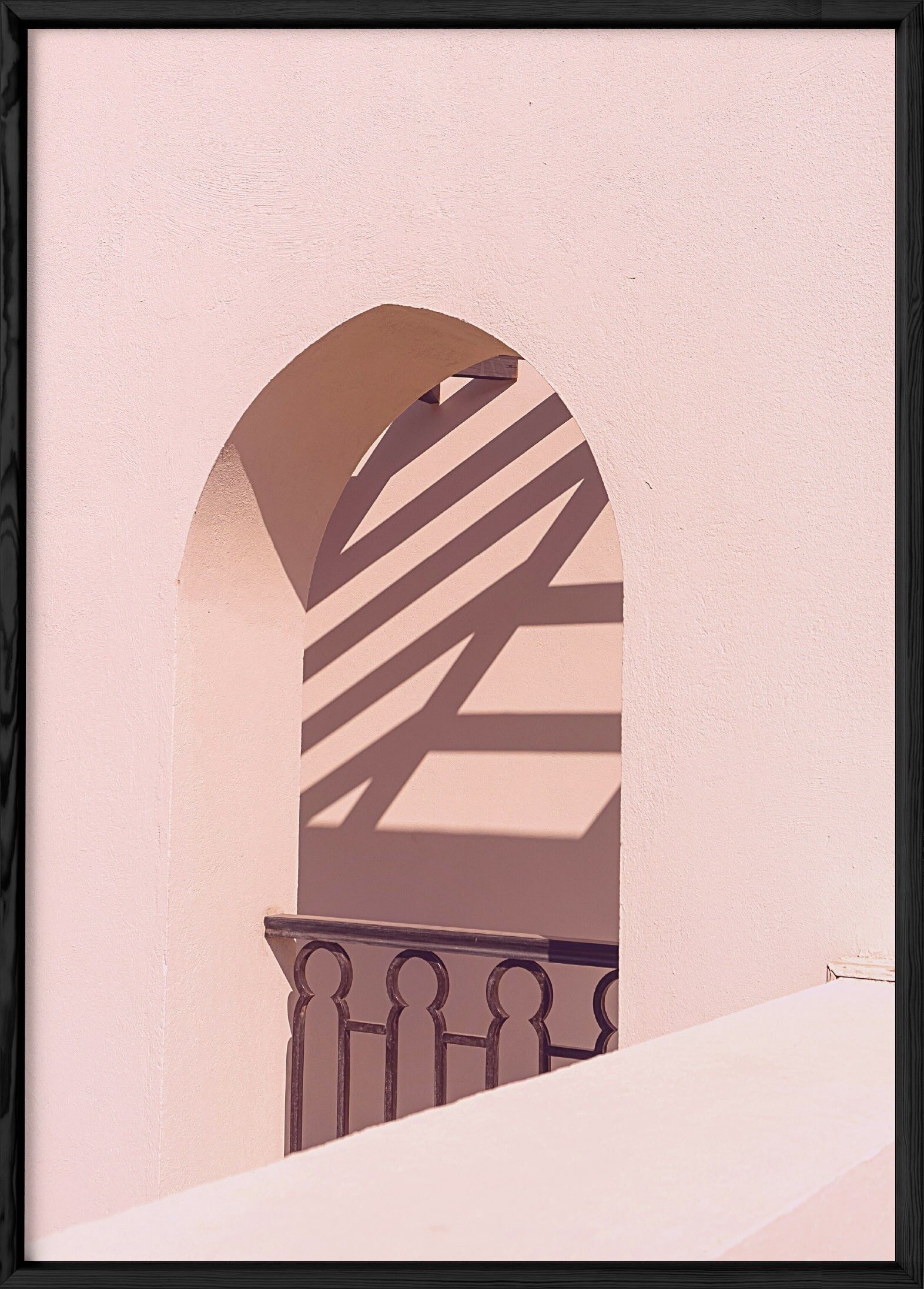 Poster di pareti rosa