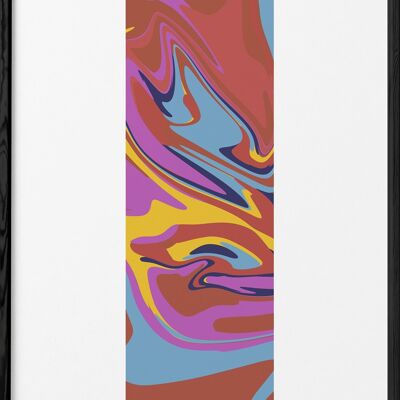 Abstract Pop Color Poster