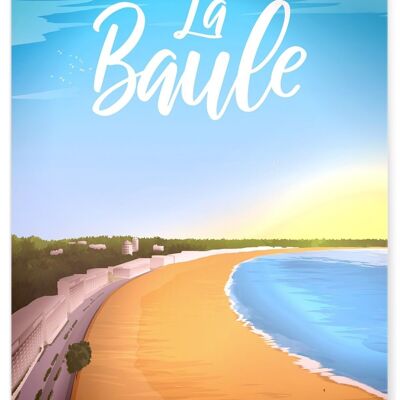 Cartel ilustrativo de La Baule