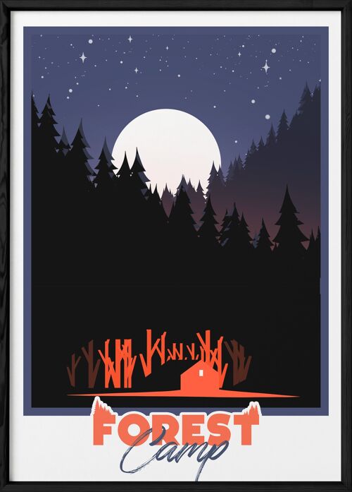 Affiche  Forest Camp