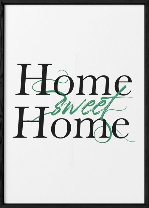 Affiche Home Sweet Home