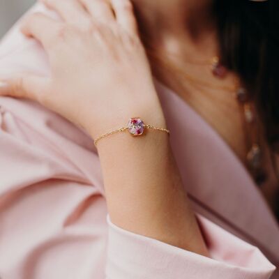 Pulsera morada