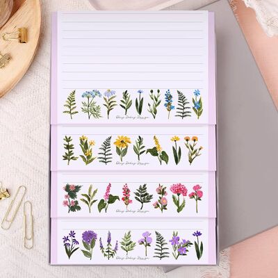 A5 Lined Meadow Writing Paper Gift Set