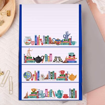 A5 Lined Books Writing Paper Gift Set