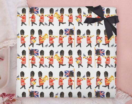 Marching Bands Wrapping Paper Sheet