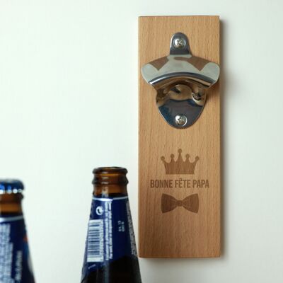 Wall bottle opener - Father's Day