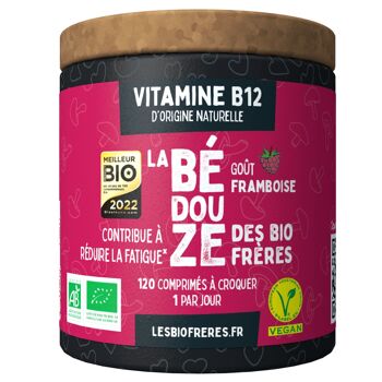 Bédouze Framboise - Comprimés à croquer - Vitamine B12 1