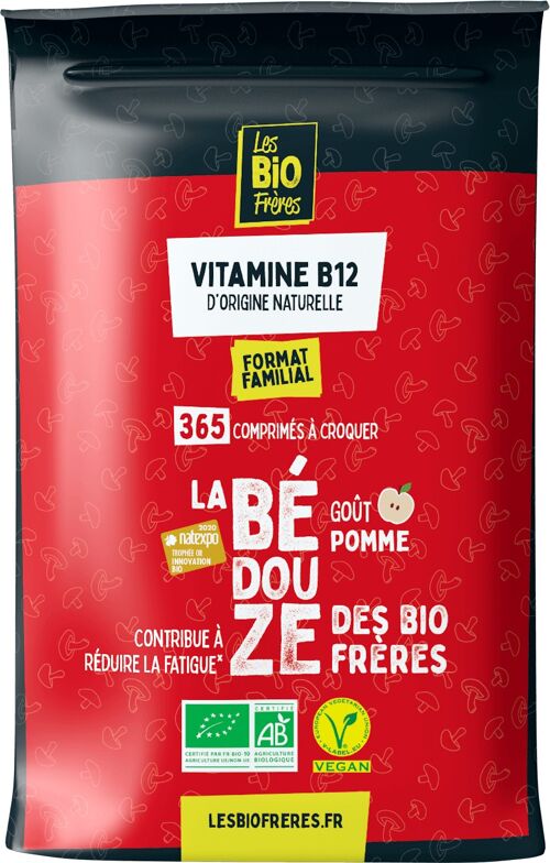 MégaPack Bédouze Pomme– Comprimés à croquer  – Vitamine B12