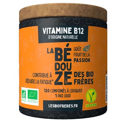 Bédouze Maracuyá – Comprimidos masticables – Vitamina B12