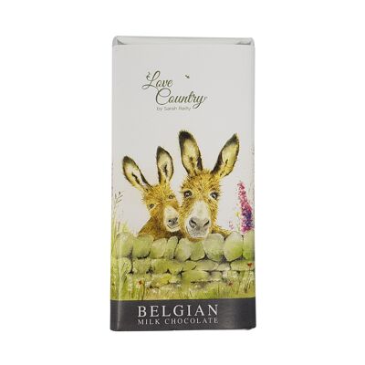 Pip and Poppy Luxury Belgian Chocolate Bar (confezione da 3)