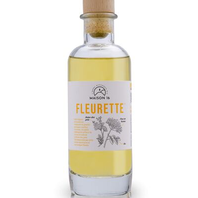 Organic FLEURETTE in cocktail or digestive - 20 cl - Liqueur of Elderflower and Meadowsweet