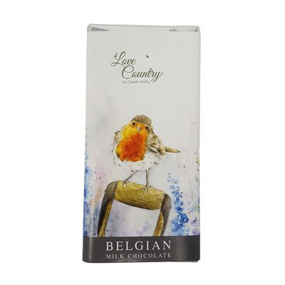 Rosie Robin Luxury Belgian Chocolate Bar (pack of 3)