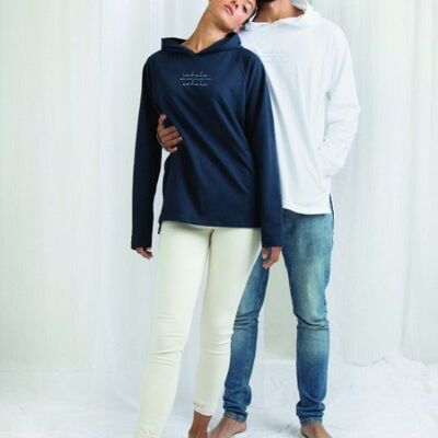 Sudadera con capucha unisex disponible en 4 colores - Blanco