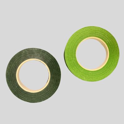 Light & Dark Green Florist Tape