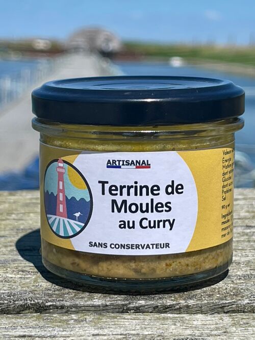 Terrine de moules au curry 90 g