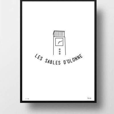 Affiche France, Les Sables d'Olonne